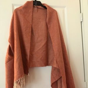 Madewell Fringe Cape Scarf